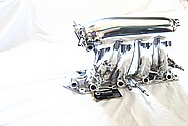 2007 Honda Civic SI Aluminum Intake Manifold AFTER Chrome-Like Metal Polishing and Buffing Services