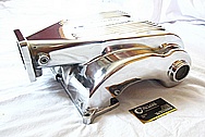 Ford Mustang Holley SysteMAX V8 Aluminum Intake Manifold AFTER Chrome-Like Metal Polishing and Buffing Services