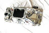 V8 Aluminum Intake Manifold AFTER Chrome-Like Metal Polishing and Buffing Services