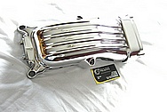 Ford Mustang V8 Aluminum Sullivan Upper Intake Manifold AFTER Chrome-Like Metal Polishing and Buffing Services