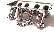 GM Holley EFI LS1 V8 Aluminum Intake Manifold AFTER Chrome-Like Metal Polishing and Buffing Services