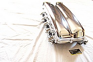 2010 Dodge Viper V10 Aluminum Intake Manifold AFTER Chrome-Like Metal Polishing and Buffing Services