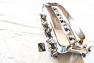 2006 Dodge Viper V10 Aluminum Intake Manifold AFTER Chrome-Like Metal Polishing and Buffing Services