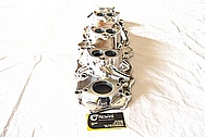 Edelbrock Aluminum Intake Manifold AFTER Chrome-Like Metal Polishing and Buffing Services