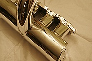 Toyota MR-2 Aluminum Intake Manifold AFTER Chrome-Like Metal Polishing and Buffing Services
