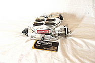 Edelbrock V8 Aluminum Carb AFTER Chrome-Like Metal Polishing and Buffing Services