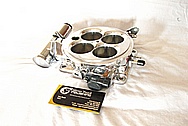 Edelbrock V8 Aluminum Intake Manifold AFTER Chrome-Like Metal Polishing and Buffing Services