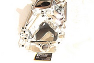 Edelbrock V8 Aluminum Intake Manifold AFTER Chrome-Like Metal Polishing and Buffing Services