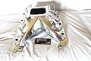 Ford Mustang Cobra V8 Sullivan Aluminum Intake Manifold Top AFTER Chrome-Like Metal Polishing and Buffing Services