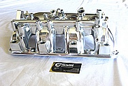 Mistubishi EVO X Aluminum Intake Manifold AFTER Chrome-Like Metal Polishing and Buffing Services