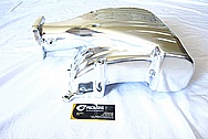 Ford Mustang Edelbrock Performer RPM II Aluminum Intake Manifold AFTER Chrome-Like Metal Polishing and Buffing Services