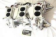 Aluminum Intake Manifold AFTER Chrome-Like Metal Polishing and Buffing Services