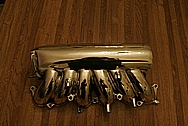 Toyota Supra 2JZGTE Aluminum Intake Manifold AFTER Chrome-Like Metal Polishing and Buffing Services