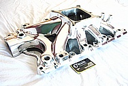 Edelbrock Super Victor EFI Ford 351 V8 Intake Manifold AFTER Chrome-Like Metal Polishing and Buffing Services