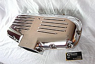 Ford Mustang Trick Flow Aluminum Intake Manifold AFTER Chrome-Like Metal Polishing and Buffing Services