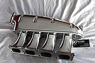 Volkswagen Transverse Integrated Engineering 1.8L Turbo Aluminum Intake Manifold AFTER Chrome-Like Metal Polishing and Buffing Services