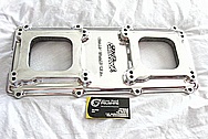 Edelbrock Street Tunnel Ram Big Block Chevy Aluminum Intake Manifold AFTER Chrome-Like Metal Polishing and Buffing Services