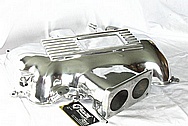 Ford Mustang Cobra Aluminum Intake Manifold AFTER Chrome-Like Metal Polishing and Buffing Services / Restoration Services 