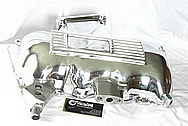 Ford Mustang Cobra Aluminum Intake Manifold AFTER Chrome-Like Metal Polishing and Buffing Services / Restoration Services 