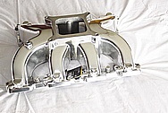 LSX / GM Aluminum Intake Manifold AFTER Chrome-Like Metal Polishing and Buffing Services / Restoration Services