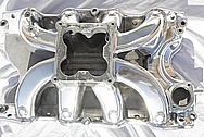 V8 Aluminum Intake Manifold AFTER Chrome-Like Metal Polishing and Buffing Services