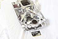 Weiand Team G Aluminum Intake Manifold AFTER Chrome-Like Metal Polishing and Buffing Services / Restoration Services