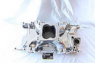 Mopar M-1 Airgap Aluminum Intake Manifold AFTER Chrome-Like Metal Polishing and Buffing Services / Restoration Services