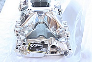 Mopar M-1 Airgap Aluminum Intake Manifold AFTER Chrome-Like Metal Polishing and Buffing Services / Restoration Services
