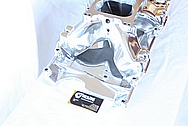 Mopar M-1 Airgap Aluminum Intake Manifold AFTER Chrome-Like Metal Polishing and Buffing Services / Restoration Services