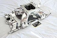 Mopar V8 Aluminum Intake Manifold AFTER Chrome-Like Metal Polishing and Buffing Services / Restoration Services