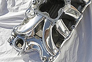 V8 Aluminum Intake Manifold AFTER Chrome-Like Metal Polishing and Buffing Services
