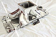 Sniper Pro-Filer Performance V8 Aluminum Intake Manifold AFTER Chrome-Like Metal Polishing and Buffing Services / Restoration Services 