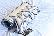 Toyota Supra 2JZ-GTE Aluminum Upper Intake Manifold AFTER Chrome-Like Metal Polishing and Buffing Services / Restoration Services 
