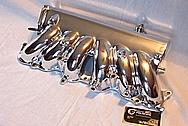 Toyota Supra Aluminum 2JZ-GTE Intake Manifold AFTER Chrome-Like Metal Polishing and Buffing Services / Restoration Services