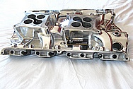 Aluminum V8 Intake Manifold AFTER Chrome-Like Metal Polishing and Buffing Services / Restoration Services