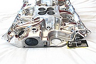 Aluminum V8 Intake Manifold AFTER Chrome-Like Metal Polishing and Buffing Services / Restoration Services