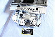 Blower / Supercharger Aluminum Intake Manifold AFTER Chrome-Like Metal Polishing and Buffing Services / Restoration Services 