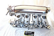 Honda Civic SI Aluminum Intake Manifold AFTER Chrome-Like Metal Polishing and Buffing Services / Restoration Services