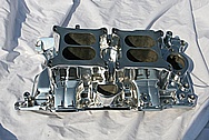 Chrysler V8 Aluminum Intake Manifold AFTER Chrome-Like Metal Polishing and Buffing Services