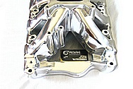 Aluminum V8 Intake Manifold AFTER Chrome-Like Metal Polishing and Buffing Services / Resoration Services