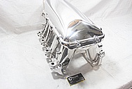 Holley EFI Aluminum Intake Manifold AFTER Chrome-Like Metal Polishing and Buffing Services / Restoration Services