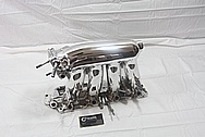 Honda 4 Cylinder RBC Aluminum Intake Manifold AFTER Chrome-Like Metal Polishing and Buffing Services / Restoration Services