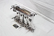 Honda 4 Cylinder RBC Aluminum Intake Manifold AFTER Chrome-Like Metal Polishing and Buffing Services / Restoration Services