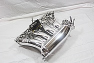 Honda 4 Cylinder RBC Aluminum Intake Manifold AFTER Chrome-Like Metal Polishing and Buffing Services / Restoration Services