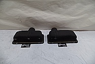 2004 - 2008 Lamborghini Gallardo Aluminum Airbox Intake Covers BEFORE Chrome-Like Metal Polishing and Buffing Services - Aluminum Polishing Services 