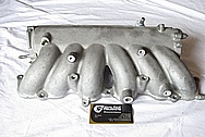 1993-1998 Toyota Supra 2JZ-GTE Upper Aluminum Intake Manifold BEFORE Chrome-Like Metal Polishing and Buffing Services
