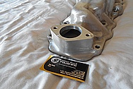 Aluminum Intake Manifold BEFORE Chrome-Like Metal Polishing and Buffing Services - Aluminum Polishing Services 