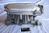 Skunk2 Ultra Racing Aluminum Intake Manifold for 2004 Honda Civic SI EP3 Hatchback 1,300hp Drag Car, K20 Engine, SFWD Car LaBrava Racing in Puerto Rico BEFORE Chrome-Like Metal Polishing and Buffing Services / Restoration Services - Aluminum Polishing - Intake Manifold Polishing - Performance Polishing