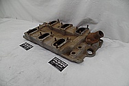 Offenhauser Aluminum Intake Manifold BEFORE Chrome-Like Metal Polishing and Buffing Services - Aluminum Polishing Services