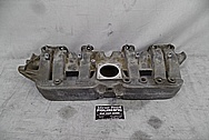 Jeep 4.0L 6 Cylinder Aluminum Intake Manifold BEFORE Chrome-Like Metal Polishing and Buffing Services - Aluminum Polishing